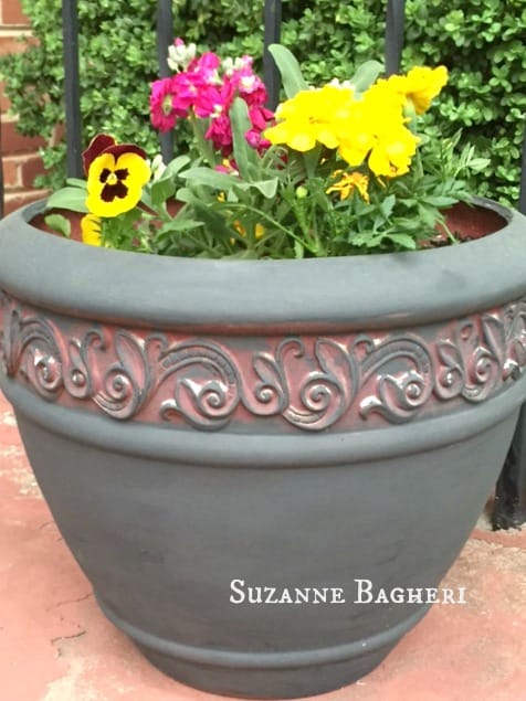 Painted Flower Pot2