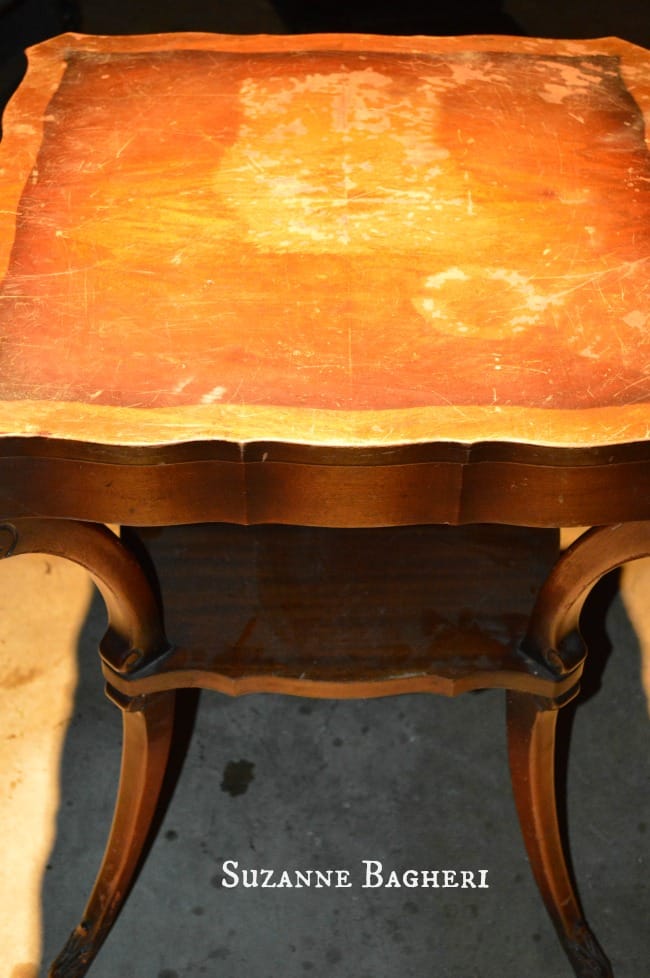 vintage table top