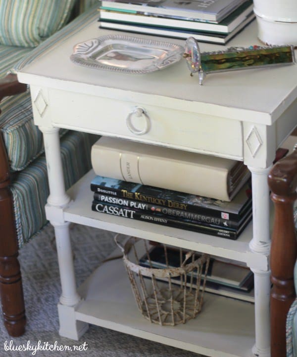 White Chalk Paint Table by Blue Sky Kitchen