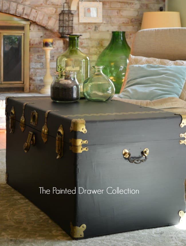 Cedar Chest as Coffee Table