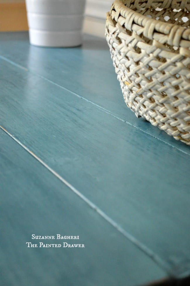 Farmhouse Table in Aubusson and Provence chalk paint