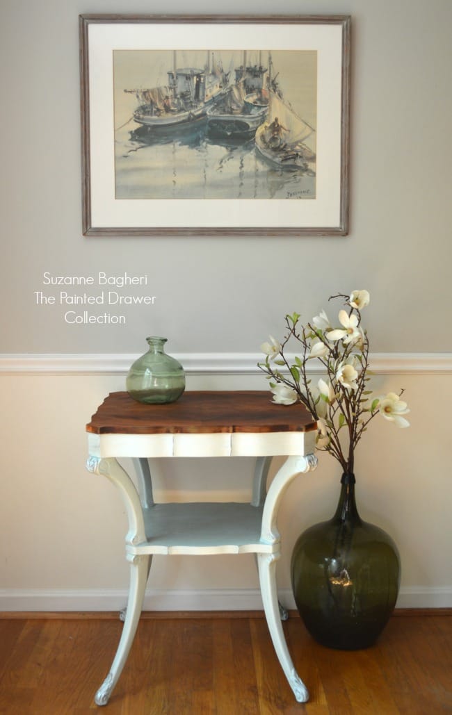 Vintage Table painted in Country Chic paint