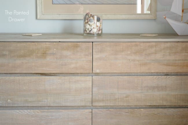 Beach House Whitewashed Dresser