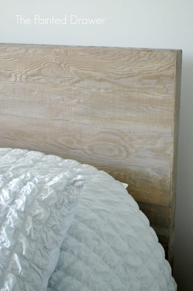 Beach House Whitewashed Headboard