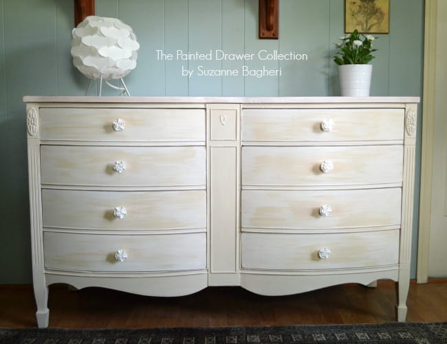 Blush Dresser In Annie Sloan Old Ochre