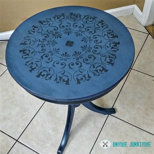 drum-table-top by Unique Junktique featured by The Painted Drawer