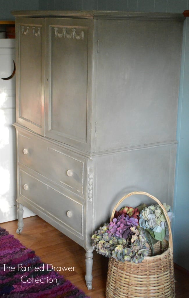 Lily's Armoire in French Linen