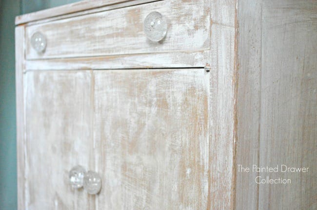 Farmhouse Cabinet whitewash