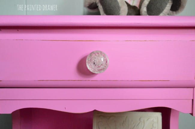 BM Spring Azalea painted drawer