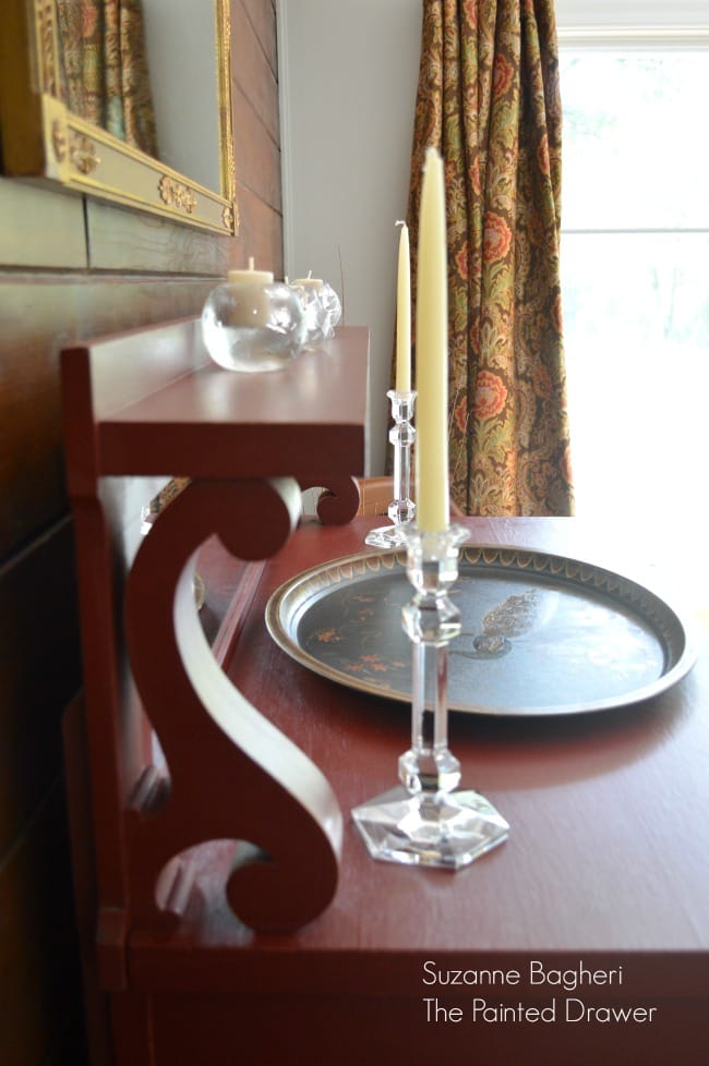 Dining Room with Planked Wall