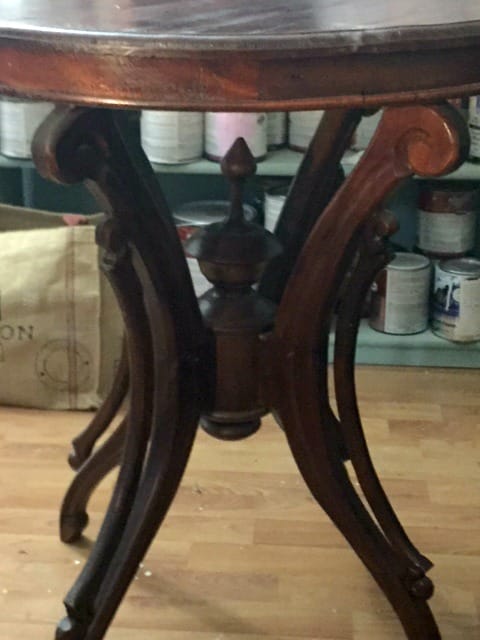 vintage table