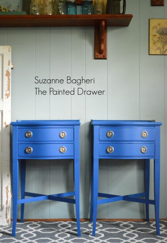 Benjamin Moore Blue Suede Shoes Tables