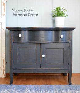 General Finishes Midnight Blue Cabinet