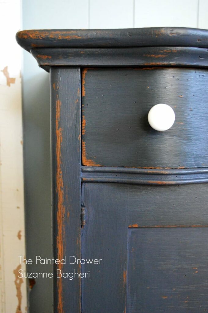 General Finishes Midnight Blue Cabinet