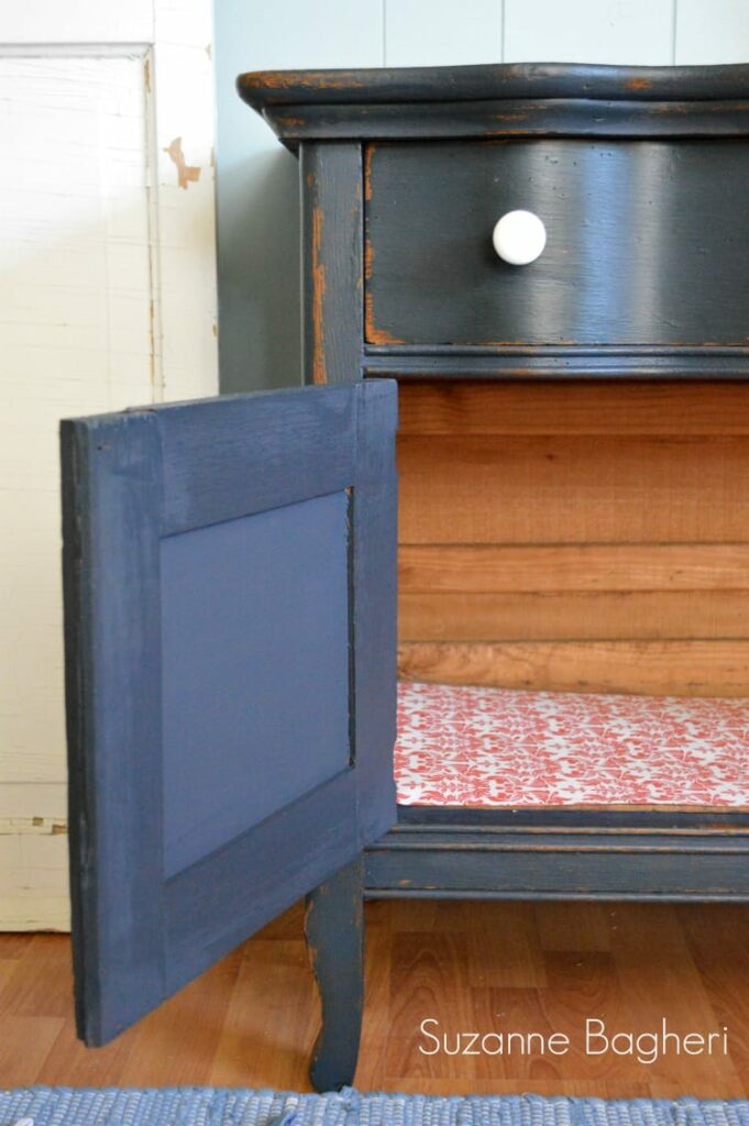 General Finishes Midnight Blue Cabinet