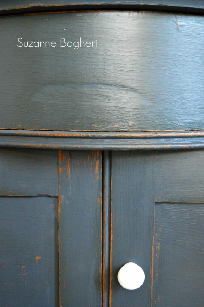 General Finishes Midnight Blue Cabinet