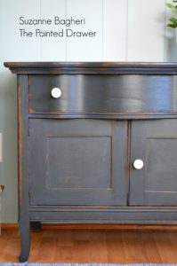 General Finishes Midnight Blue Cabinet