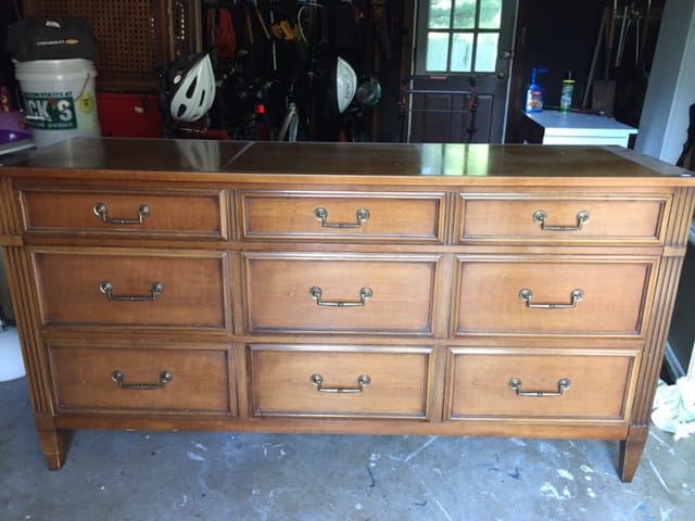 somerset gold dresser