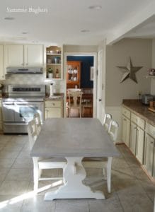 Painted Kitchen farmhouse table