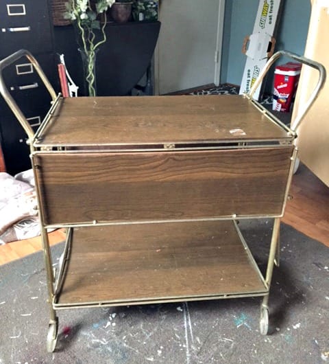 Vintage Bar Cart