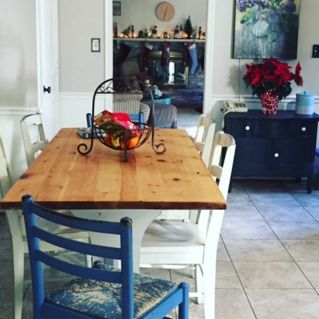 farmhouse table