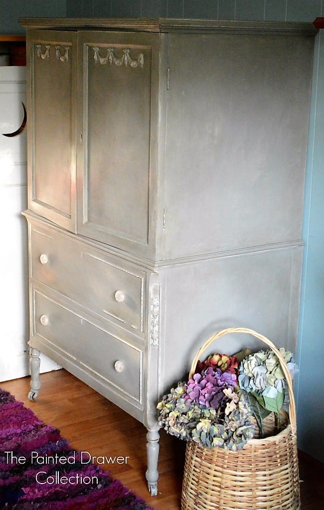 Lily's Armoire in French Linen