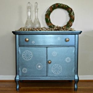 Pewter Cabinet