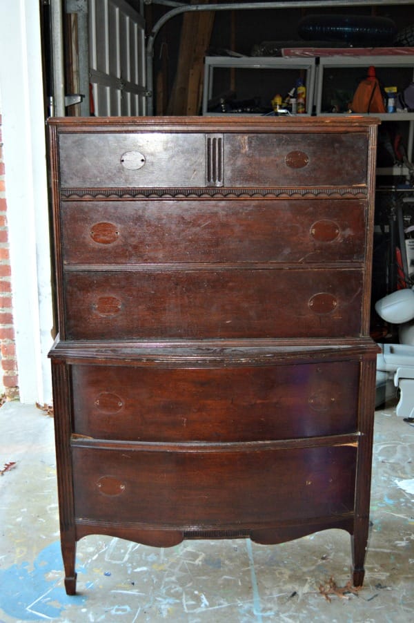 holy cannoli a vintage chest of drawers