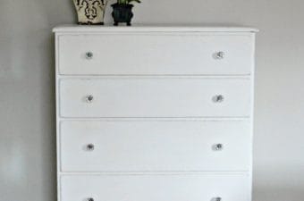 Annie Sloan Pure White Farmhouse Dresser