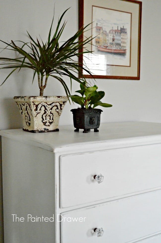 Annie Sloan Pure White Farmhouse Dresser