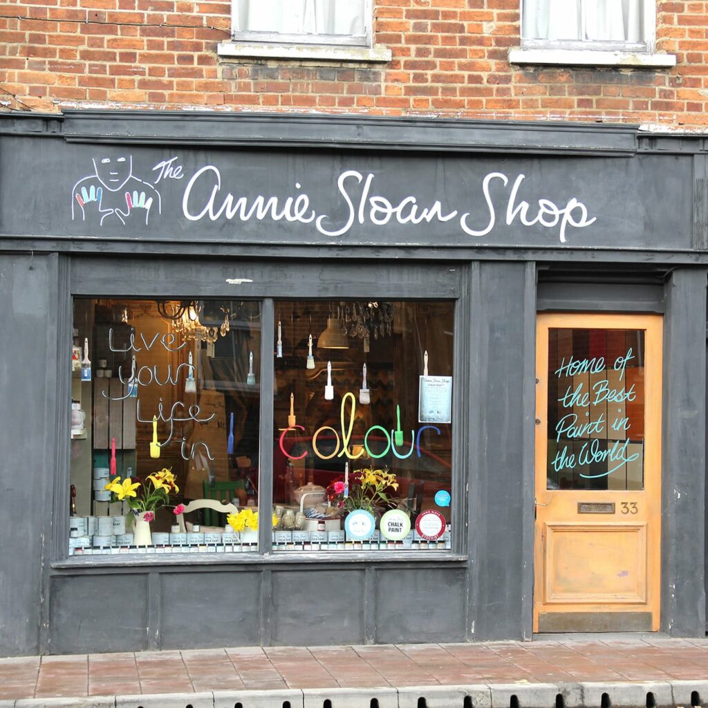 Annie Sloan shop Oxford