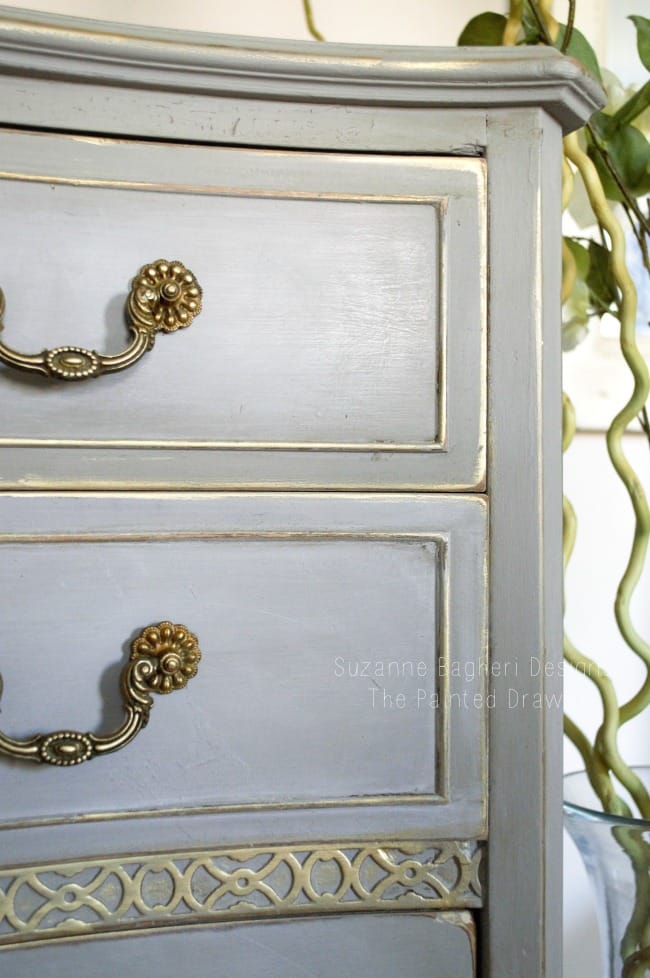 Vintage Bow Front Dresser in Annie Sloan Chalk Paint