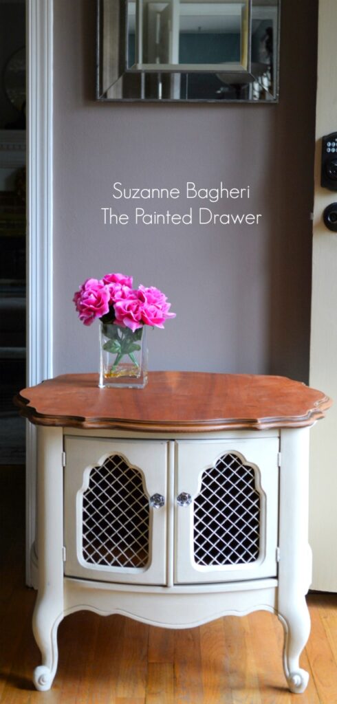 French Table in Annie Sloan Old Ochre