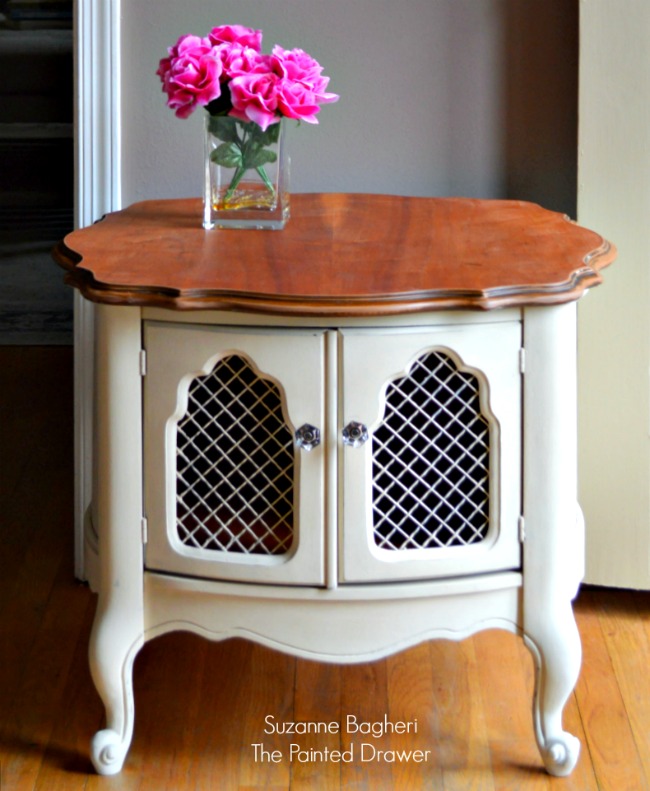 French Table in Annie Sloan Old Ochre