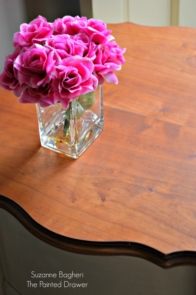 Countdown 2017 French Table in Annie Sloan Old Ochre