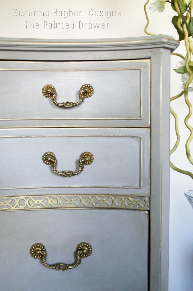 Vintage Bow Front Dresser in Annie Sloan Chalk Paint