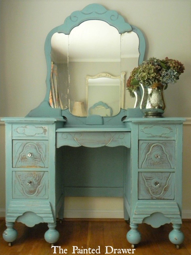 Annie Sloan Provence Vanity