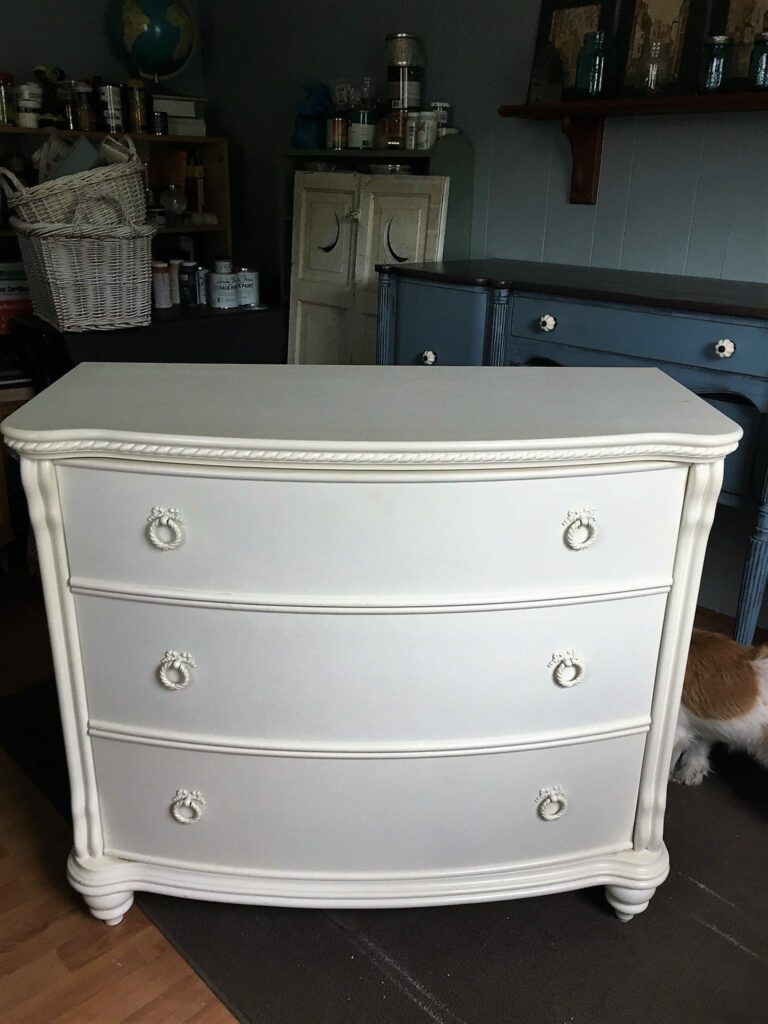 dresser before