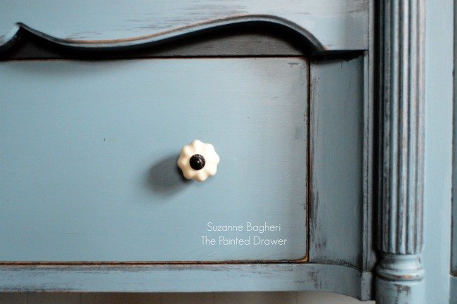 Vintage Sideboard in General Finishes Stillwater Blue