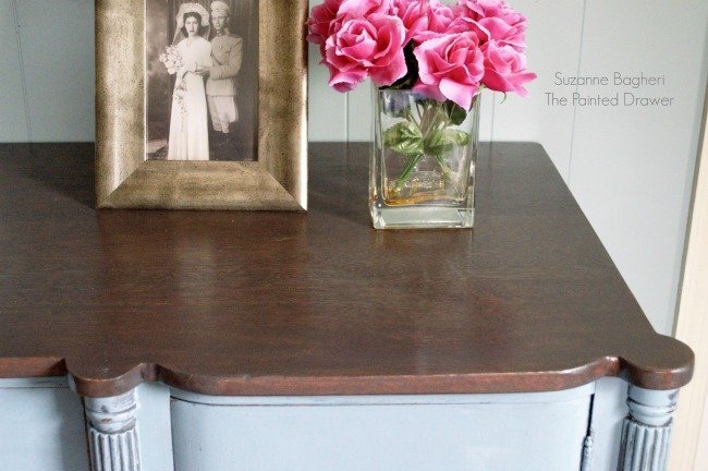 Vintage Sideboard in General Finishes Stillwater Blue