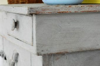 Dry Sink in Paint Wash