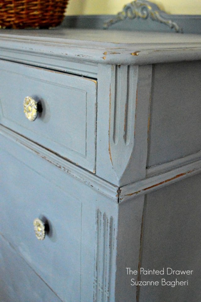 Old Violet Chest – Before and After