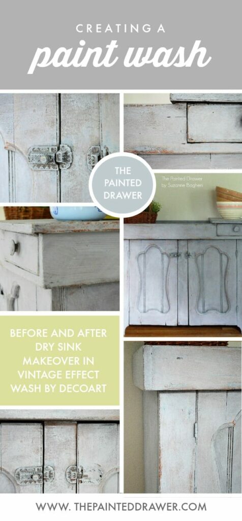 HOW TO CREATE A PAINT WASH