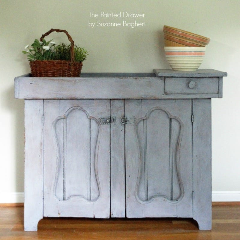 Dry Sink in DecoArt Vintage Effect Wash