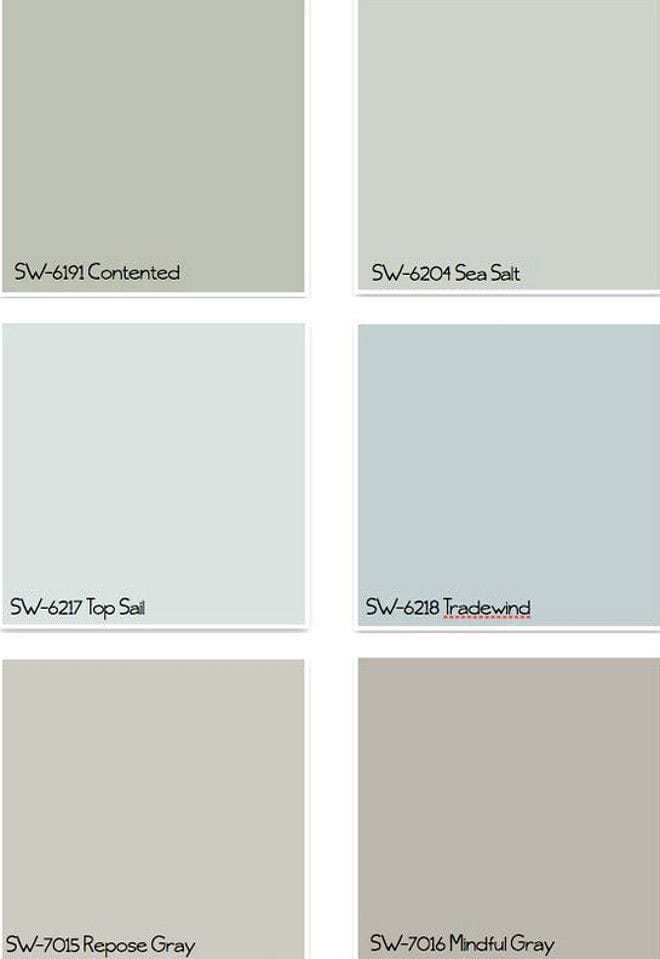 Sherwin Williams Color Palette