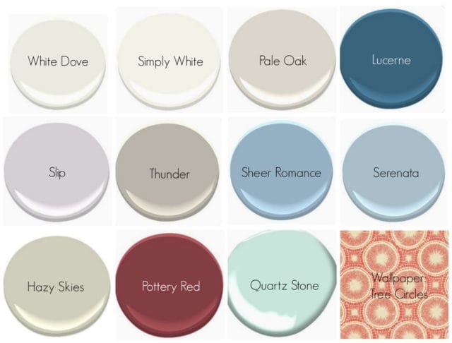 Brooklyn Carriage House Series 7/ Benjamin Moore Paint Colors