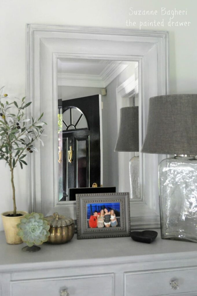 BM Stonington Gray Foyer Makeover