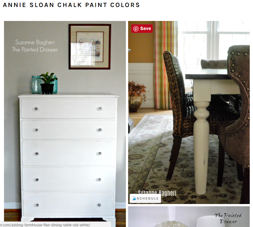 Annie Sloan Paint Colors Gallery