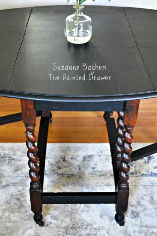 Vintage Gateleg Table Before and After!