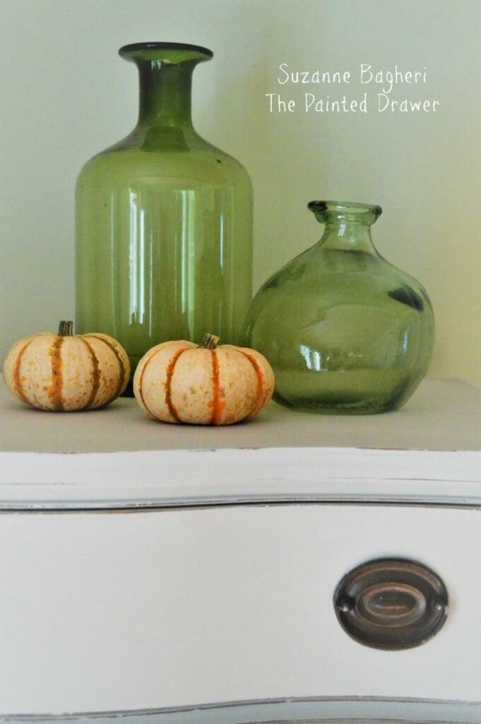 Limestone Chest of Drawers, Before and After